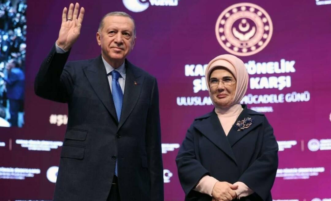 Специално послание на първата дама Ердоган за Международния ден за елиминиране на насилието срещу жените!