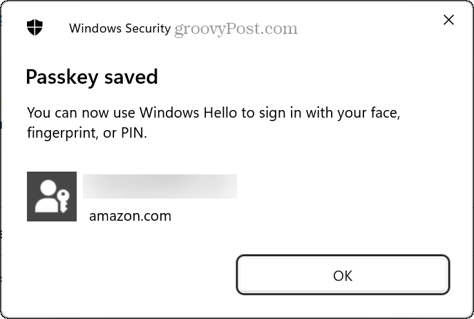 потвърдете PIN Windows Hello
