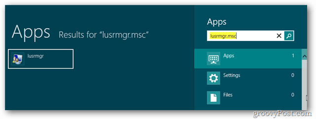 Windows 8: Активиране на вграден администраторски акаунт