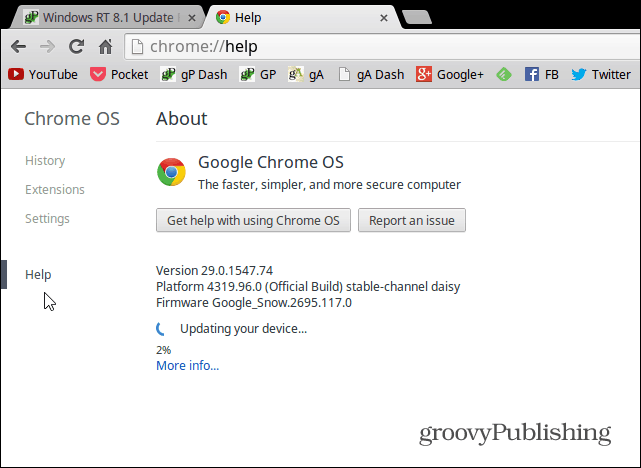 Как ръчно да актуализирате своя Chromebook Google
