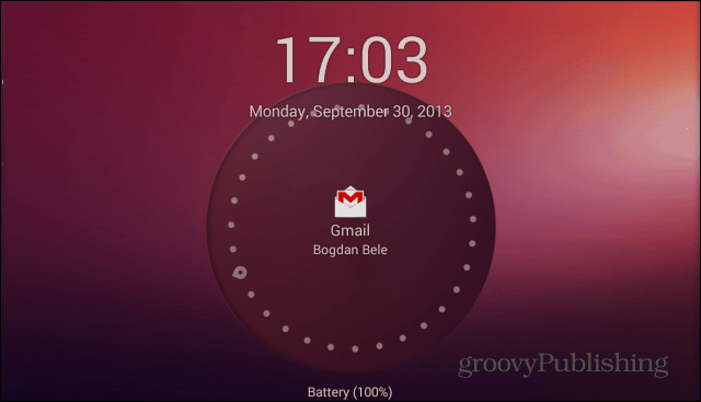 Основен екран на Ubuntu