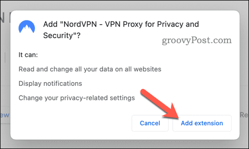Инсталирайте NordVPN в Chrome