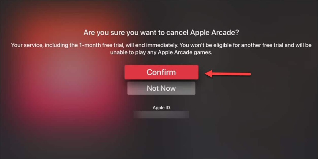 Как да отмените Apple Arcade