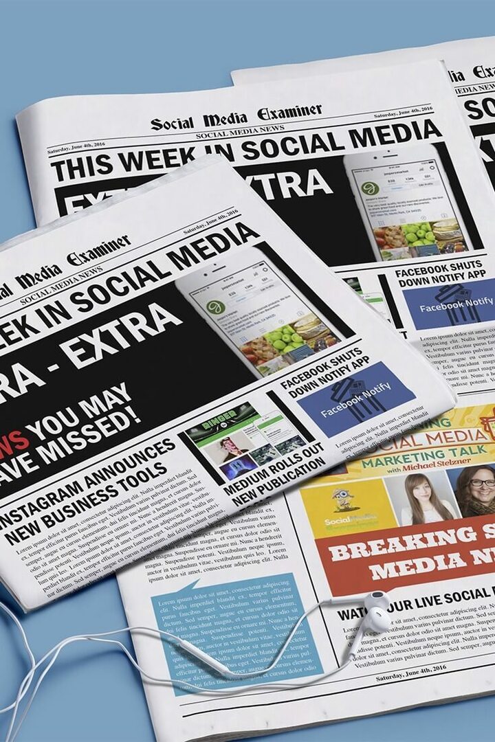 Instagram стартира бизнес профили: Тази седмица в социалните медии: Social Media Examiner