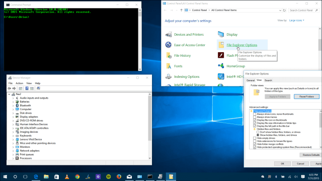 Традиционни програми Windows 10