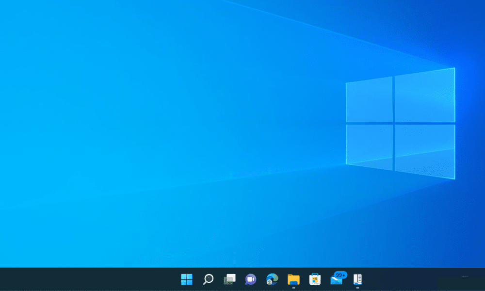Представена лента на задачите на Windows 11