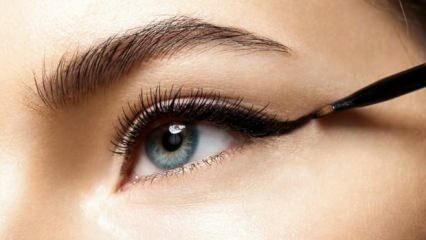 Какви са методите за изтегляне на Eyeliner?