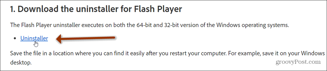 Как да деинсталирам Adobe Flash от Windows 10