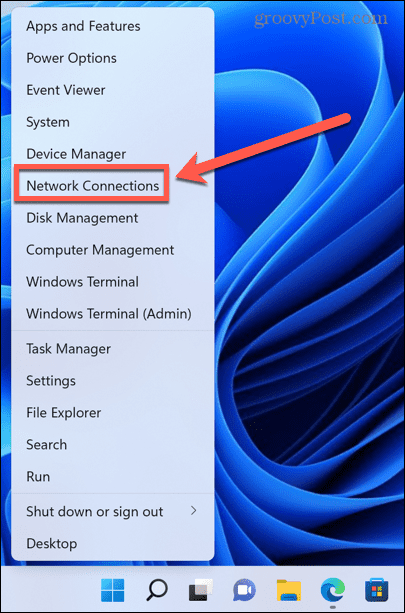 мрежови връзки на windows 11