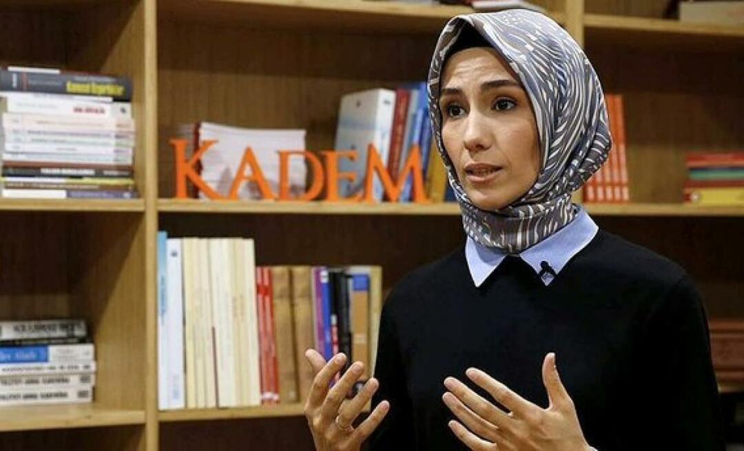„Центърът за подкрепа на жените“ на KADEM отвори врати под ръководството на Sümeyye Erdoğan