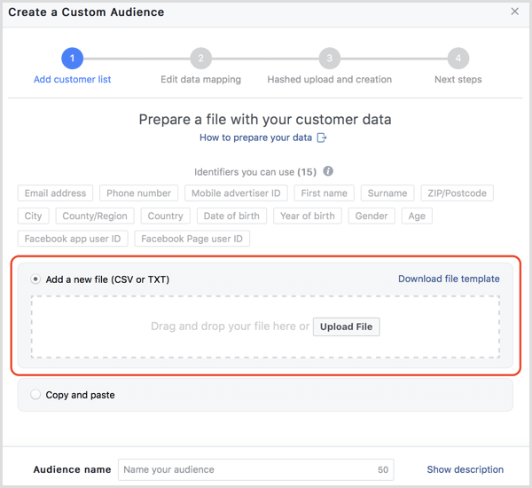 Facebook качва клиентски данни
