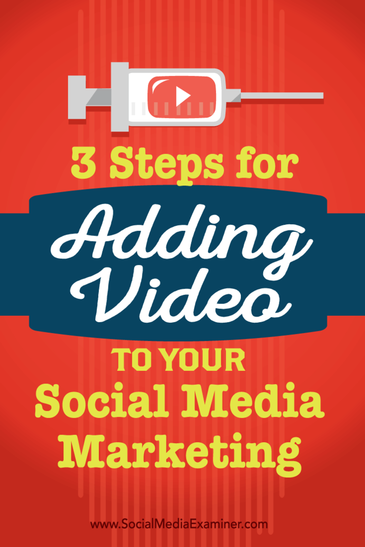 3 стъпки за добавяне на видео към вашия маркетинг в социалните медии: Проверка на социалните медии