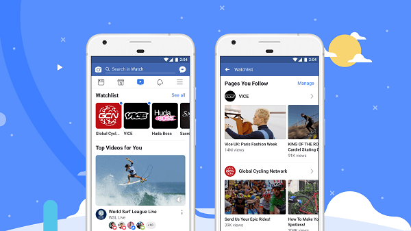 Facebook Watch стартира в САЩ преди година и е готов да стане глобален.