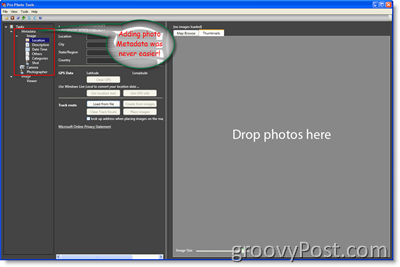 Метаданни за фотопрограми на Microsoft Pro:: groovyPost.com