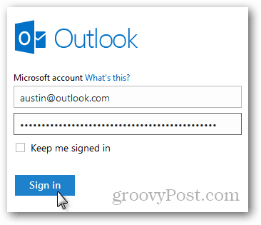 Outlook.com имейл вход
