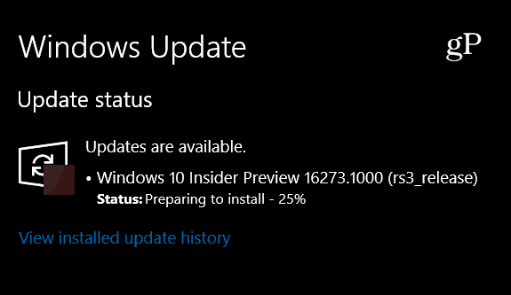 Windows 10 Insider Preview Build 16273 за компютър, наличен сега