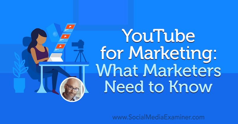YouTube за маркетинг: Какво трябва да знаят маркетинговите специалисти, включващи прозрения от Ник Нимин в подкаста за социални медии.