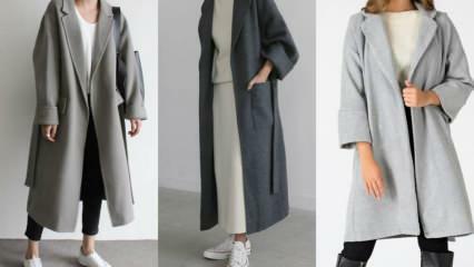 Достъпни модели с дълги палта с хиджаб 2020