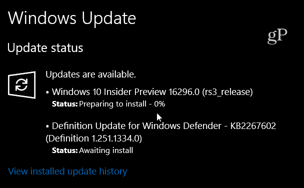 Microsoft пуска Windows 10 Preview Build 16296 за компютър