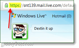 настройка на https на Windows Live Mail