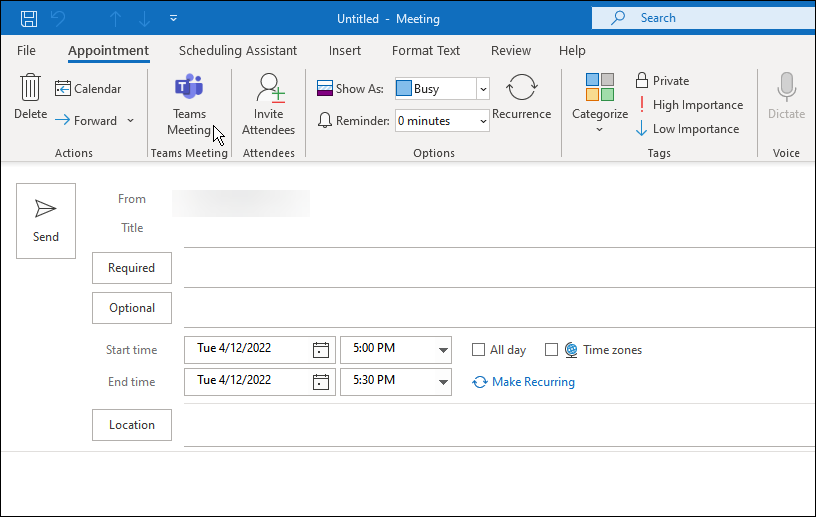 как да добавите екипи на Microsoft към Outlook