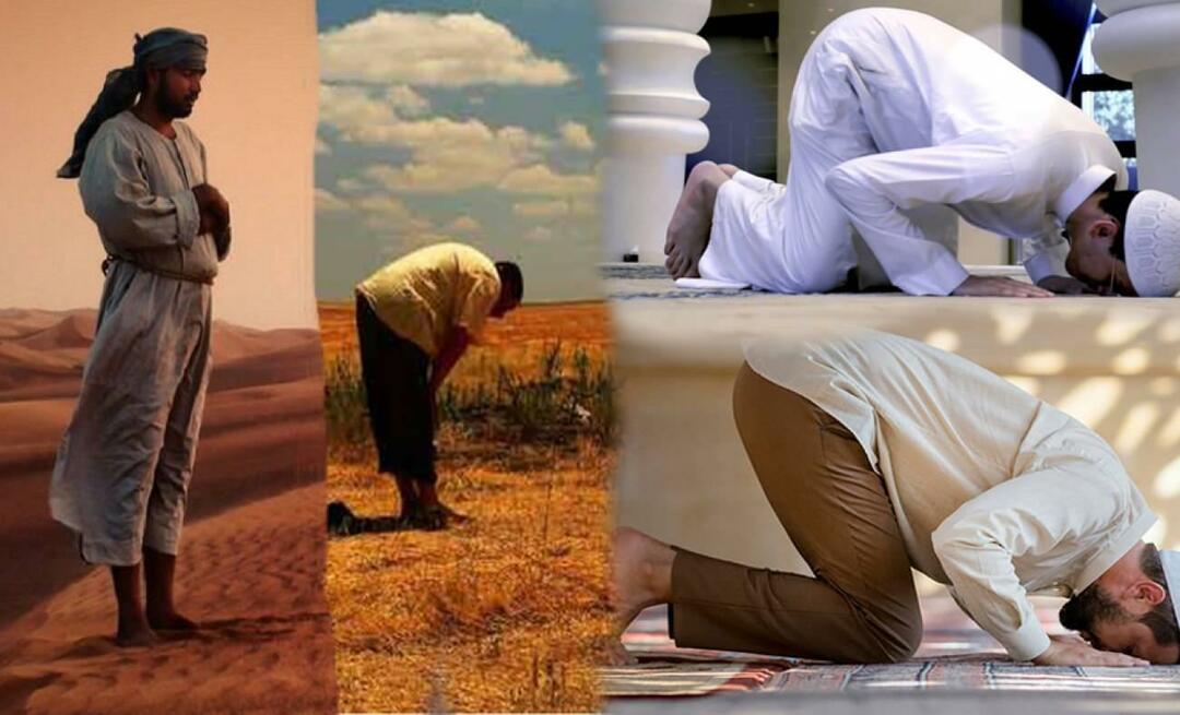 Какво означават движенията на тялото при молитва? Каква е мъдростта на стоенето, поклона и двата поклона?