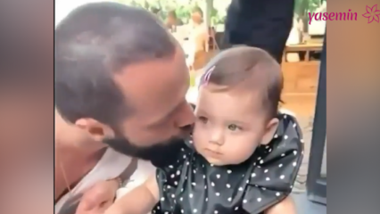 Специално видео от съпругата на Беркай Özlem Şahin за дъщеря му Arya