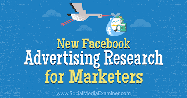 Ново проучване на рекламата във Facebook за маркетолози от Джонатан Дейн на Social Media Examiner.