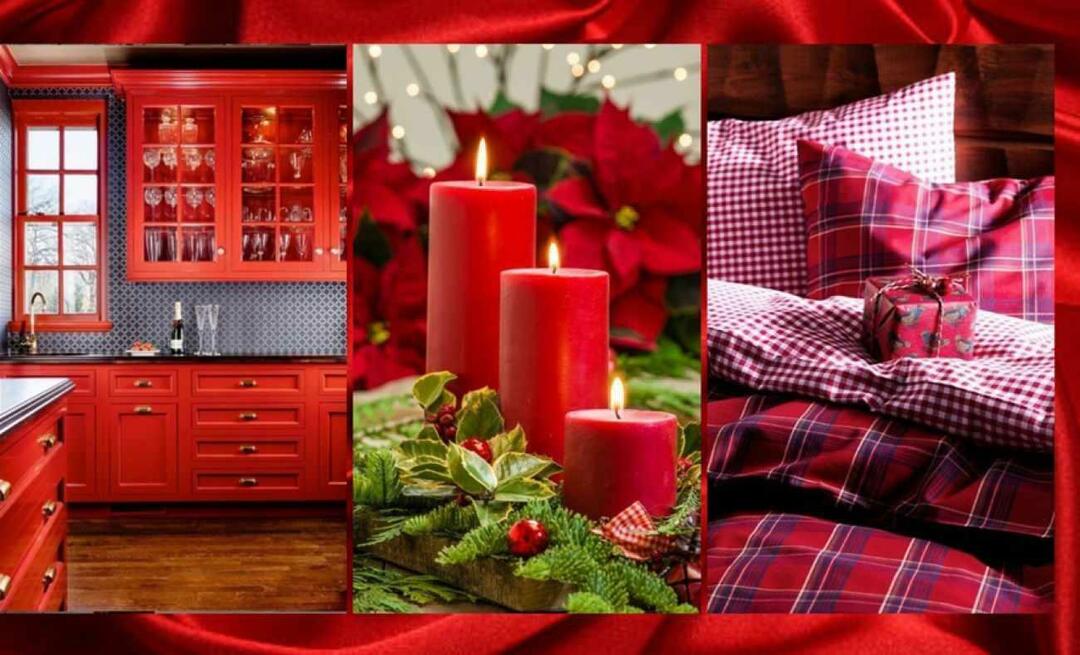Как да си направим червена декорация за дома? Как трябва да бъде новогодишната украса на дома?