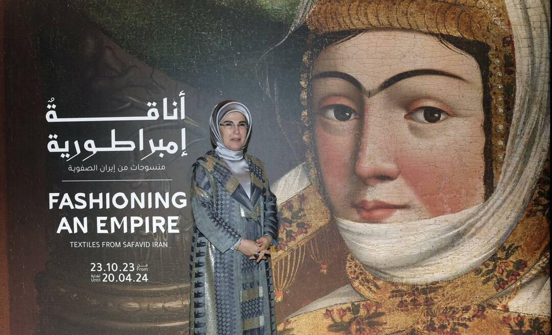 Посещение на първата дама Ердоган в Катарския музей на ислямските изкуства! 