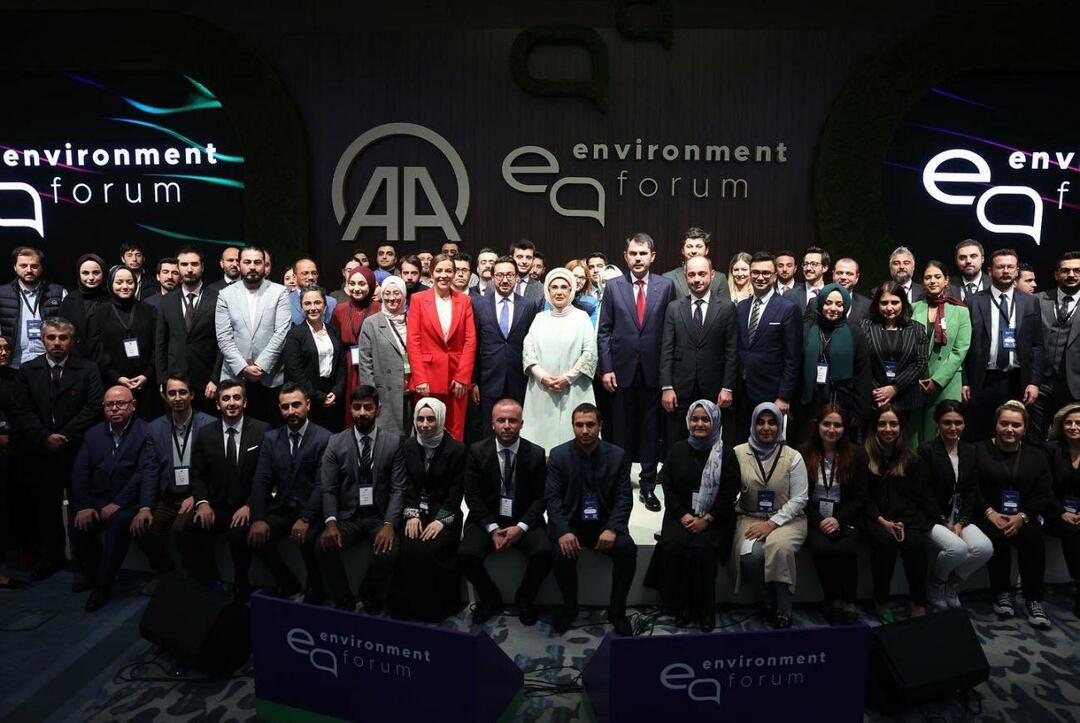 Емине Ердоган присъства на Международния екологичен форум
