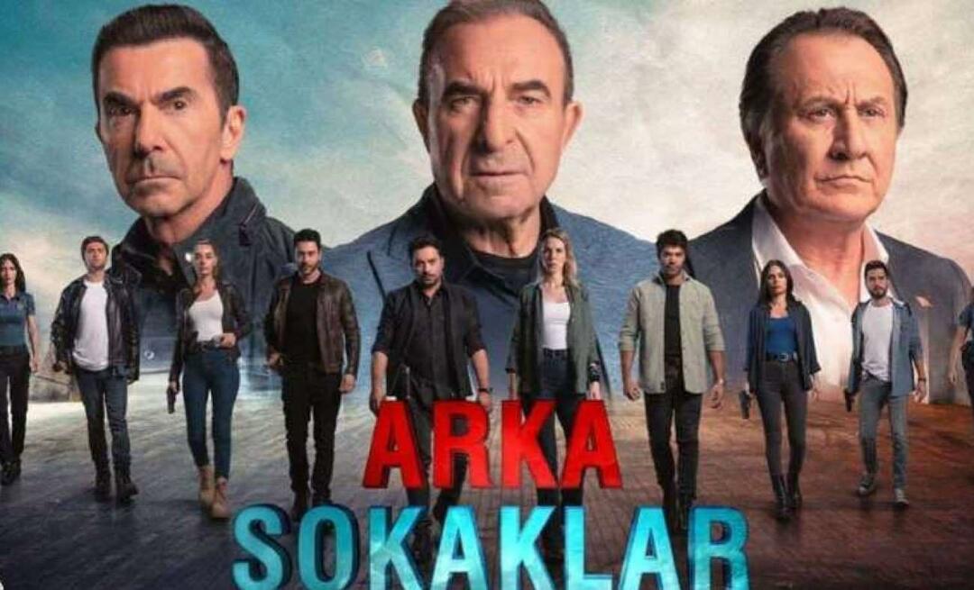 Изненадващ трансфер към телевизионен сериал Arka Sokaklar!