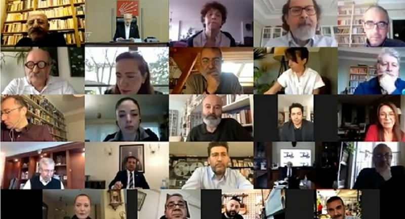 Исканията на артистите, които направиха видеоконференции с Kılıçdaroğlu, ги накараха да се откажат!