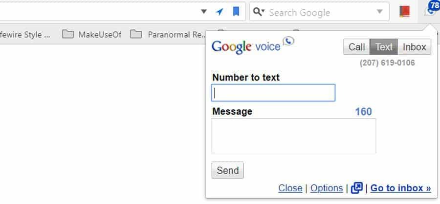 разширение за глас в Google google