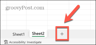 excel нов лист