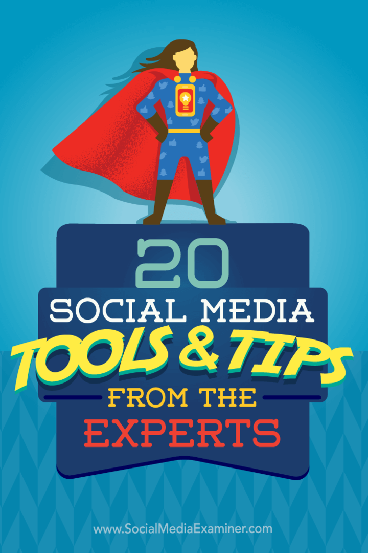 20 Инструменти и съвети за социални медии от експертите: Проверка на социалните медии