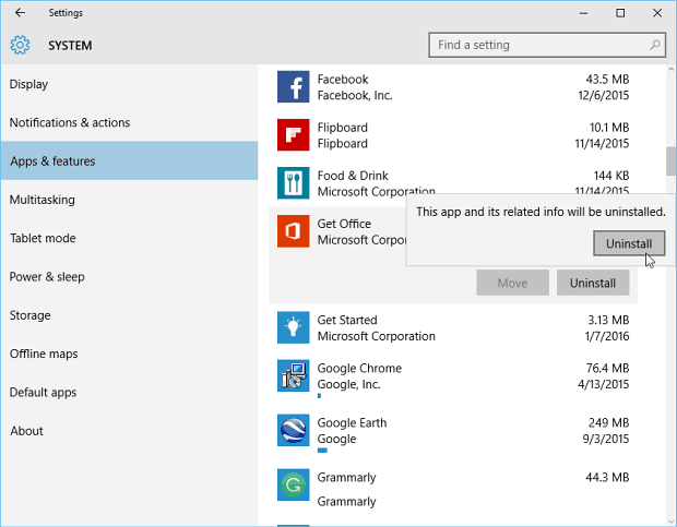 Деинсталирайте Candy Crush и други Windows 10 предварително инсталирани приложения
