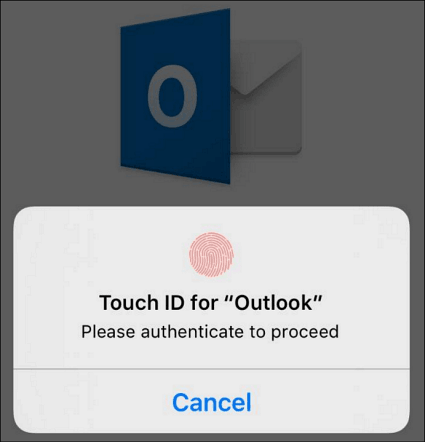 Microsoft Outlook за iPhone сега поддържа Touch ID Security