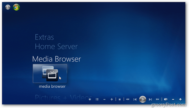 Гледайте видеокадри в Windows 7 Media Center