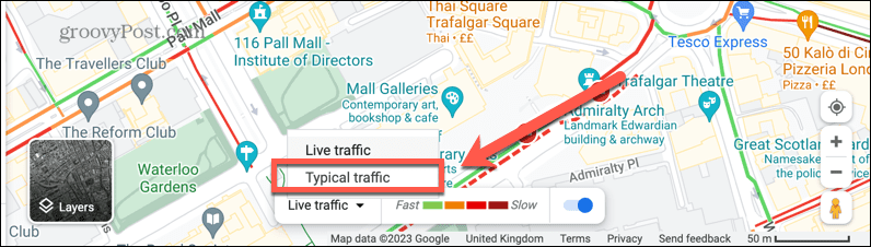 google maps типичен трафик