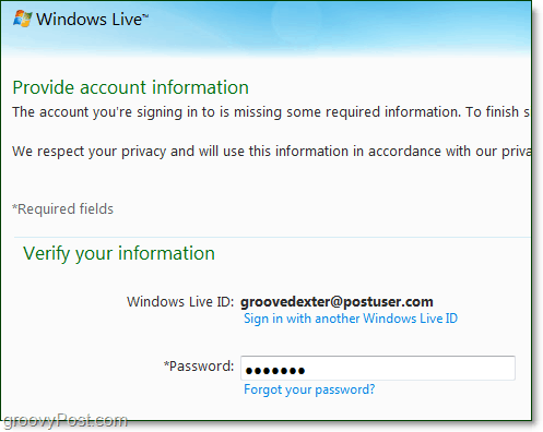 промяна на Windows парола на живия домейн