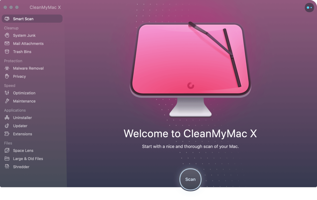 CleanMyMac X отпред
