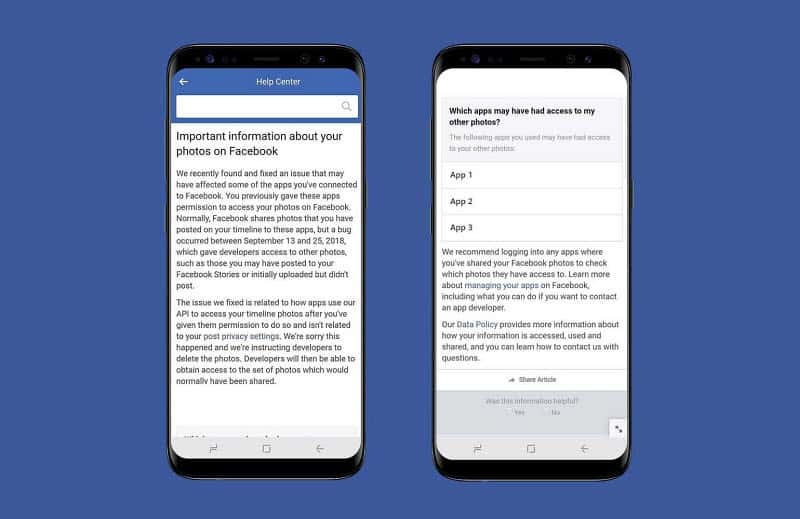 Facebook Bug излага снимки на потребители