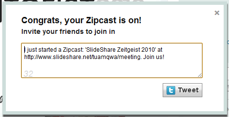 zipcast социално излъчване