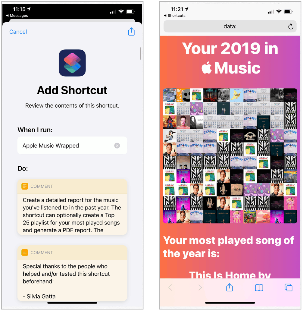 Любими песни на Siri