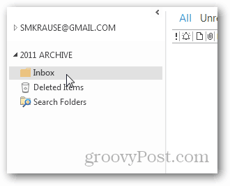 как да създадете pst файл за Outlook 2013 - нова пощенска кутия