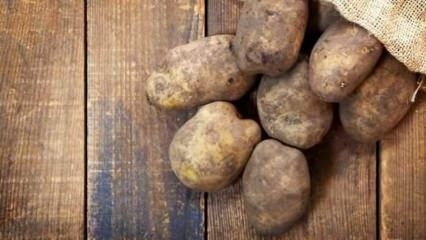 Как се съхраняват картофите?