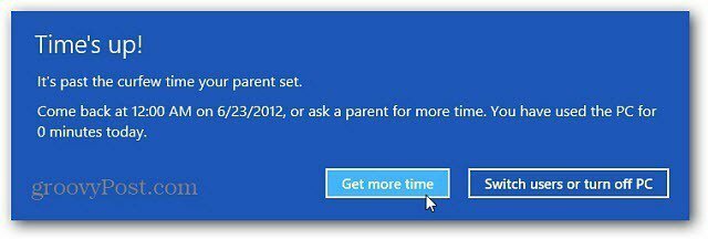 Настройте родителски контрол за Windows 8