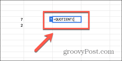 коефициентна функция на google sheets