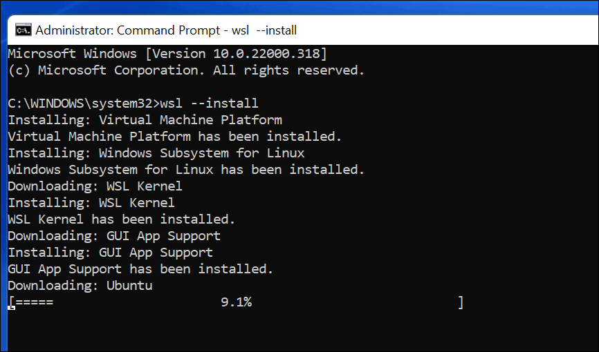 Инсталиране на WSL и Ubuntu